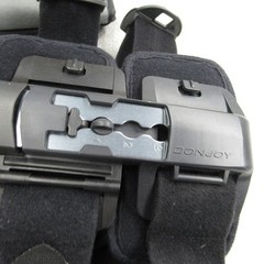 Don Joy X ROM Knee Brace Post Op Adjustable Immobilizer Support L/R Compatible