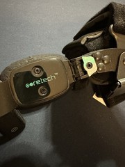 Coretech 845 OA Left Knee Brace Adjustable Support SUP2079BLKLM New