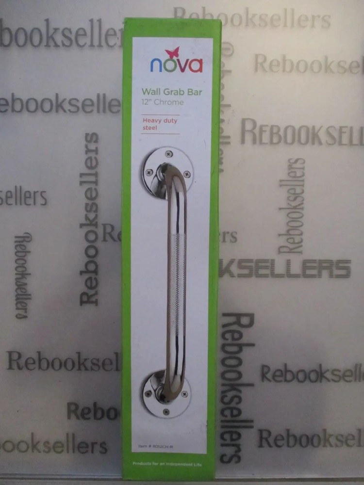 Wall Grab Bar Size: 12″, Finish: Chrome