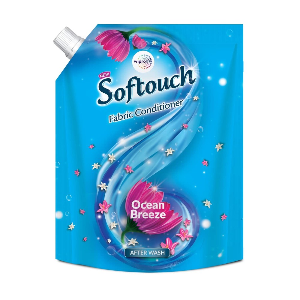Softouch Ocean Breeze Fabric Conditioner by Wipro, 2L