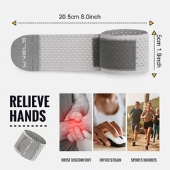 Adjustable Wrist Wraps Compression Support Brace for Gym Weightlifting Sports