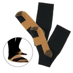 (6 Pairs) Copper Compression Socks 20-30mmHg Graduated Support Mens Womens S-XXL