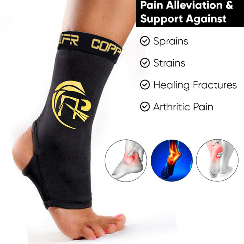 Tobillera elástica y transpirable, protección compresiva para MMA y Muay Thai