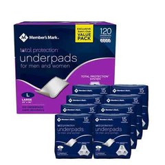 Member’s Mark Underpads, 23″ x 36″ (120 ct.)
