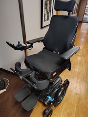 Permobil M3 Corpus .9 Mi Power Wheelchair Anterior Tilt Recline Elevating Legs