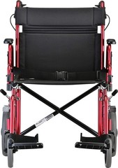 NOVA 332 Lightweight Transport Chair with Detachable Arms, Hand Brakes and…
