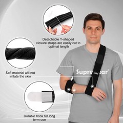 Shoulder Immobilizer for Elbow Injury – Adjustable Arm Strap%