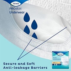 TENA ProSkin Plus Pull-On Underwear XL 56 Count