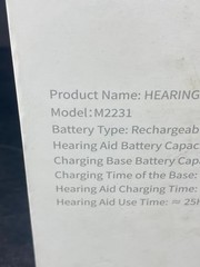 Hearing Aids for Seniors Rechargeable with Noise Cancelling, 5 Levels Adjustment