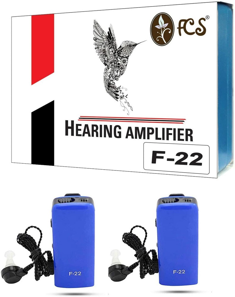 FCS Listening Assistive Device F-22 Pocket Personal Hearing Amplifier (2 Pc)