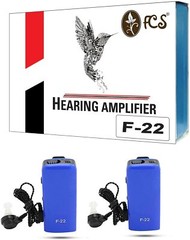 FCS Listening Assistive Device F-22 Pocket Personal Hearing Amplifier (2 Pc)