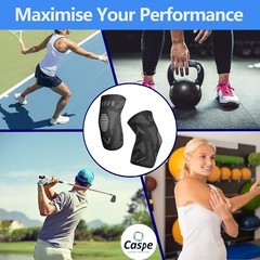 2X Elbow Brace Compression Support Sleeve Arthritis Tendonitis Reduce Joint Pain