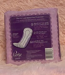 Poise Womens Bladder Control Pads Regular Length Moderate Absorbency 20 Count
