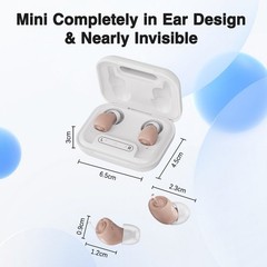 Hearing aids，Noise reduction，Virtually Invisible，hearing loss, ITE Amplifier