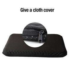 Double Thick Gel Seat Cushion 2.5 cm with Non-Slip Cover Breathable Comfort