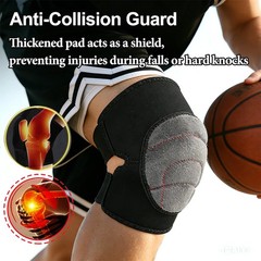 Thick Knee Support Brace Sports Knee Pad for Basketball Volleyball Shock Cushion