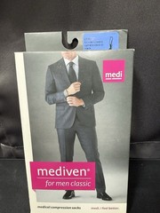 mediven for men classic C040537 Compression Socks Black Anti-microbial