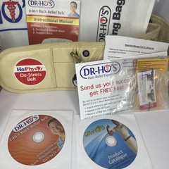 DR-HO’s 2-In-1 Back Relief Belt Size A 25-41″ Stretch Support degenerative disc