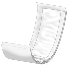 Abena Unisex Incontinence Pads One Size Normal to XL 20 maxi