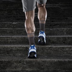 Copper Ankle Support Brace Compression Sleeve Socks Elastic Foot Pain Relief