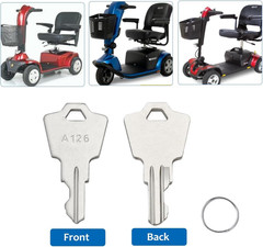 Replacement Keys for Pride Mobility Scooters, Gogo, Elite, Victory, Revo, Pursui