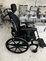 PDG Mobility FUZET50 Manual Wheelchair Black Aluminum Tilt Limiter 250lb