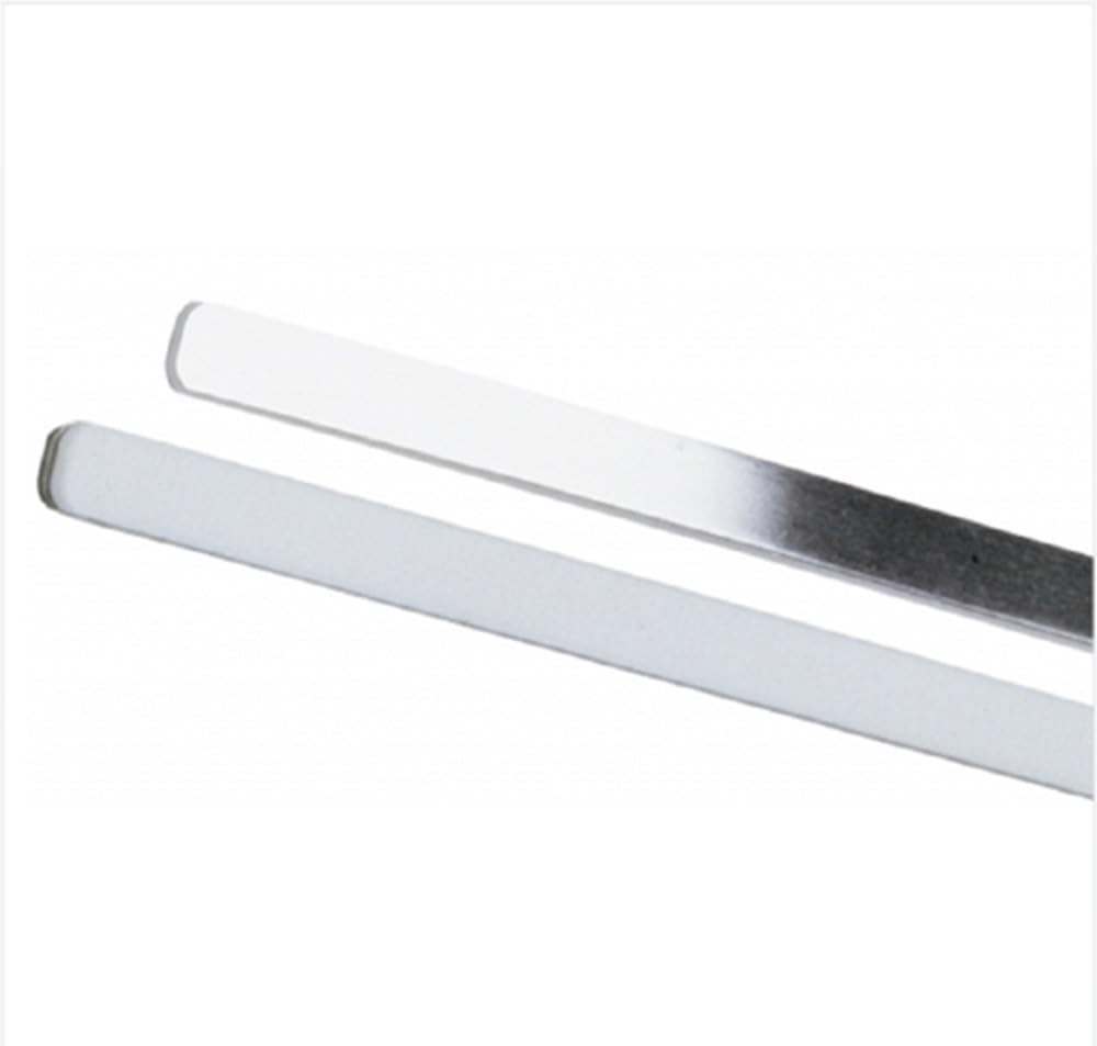 DJO Finger Splint Padded Strip Aluminum/Foam Left or Right Hand Silver/Gray (…