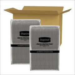 Depend Fresh Protection Advanced for Men (Med/Large) – 88 Count – Free Shipping!