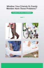 Disabled Electric Arm and Leg Rehabilitation Bike Pedal Exerciser with Foot Boot