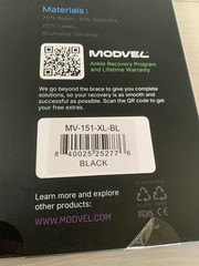 NEW Modvel Foot and Ankle Brace Socks for Sprained Ankle Compression Sleeve