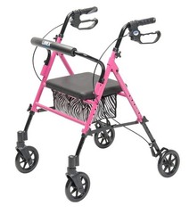 Lumex Set n‘ Go 2-in-1 Height-Adjustable Rollator