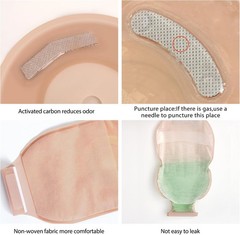 Hubei Heagi 20 Pack Colostomy Bags – One Piece Ostomy Bag Ostomy Supplies