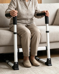Couch Stand Assist for Elderly,Adjustable & Non-Slip Handles | Heavy Duty Stand