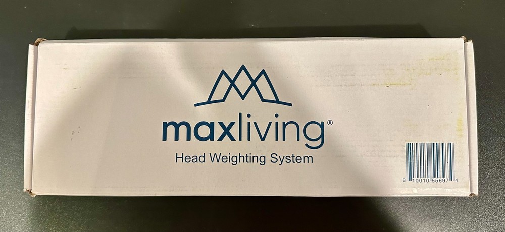 MaxLiving Head Weighting System Spine Posture Correcting Head Weights *NEW*