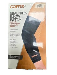 Copper+DualPress ElbowSleeve L , Jobar, 10-12 1/2 Inches
