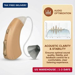 10 Counts Hearing Aid Ear Tips Replacement Fit Standard Receiver Tulip Domes Dar