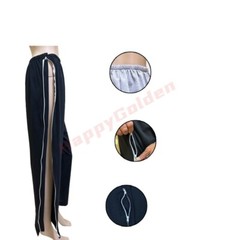 Two Sides Zipper Full-open Pants Rehabilitation Nursing for Patients Bed Pants