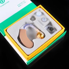 New Best Adjustable Hearing Aids Aid Digital Tone Behind Ear Sound Amplifier