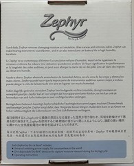 Zephyr by Dry & Store Hearing Aid Dryer NEW w/ Dry Brik Captures Moisture & Odor