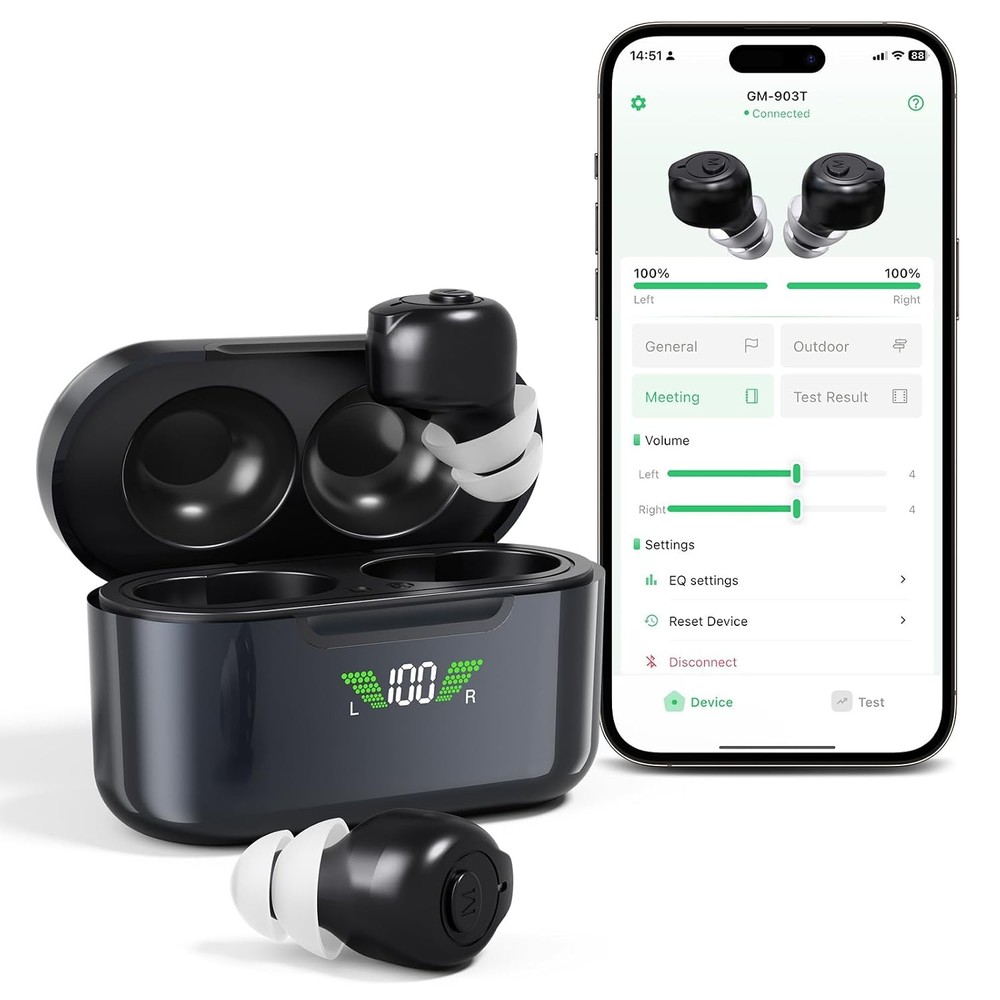 OTC Hearing Aids – Wireless, Rechargeable, and Comfortable | Clear Sound in a Sm