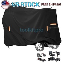 Mobility Scooter Cover 420D All-Weather Waterproof Protection – 49″x 23″x 39″