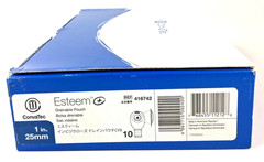 10 ConvaTec 416742 Esteem One-Piece Drainable Pre-Cut Pouch 1“ Exp 2029