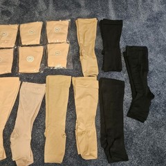 Lot 18 Pairs Plus Size 3XL COMPRESSION Diabetic Stockings New & Other – Open Toe