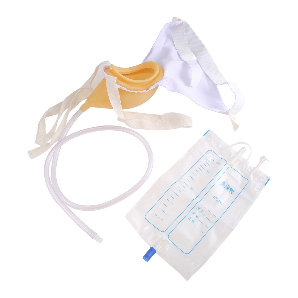 Pee Holder Female Reuseable Portable Wearable Elderly Woman Urinal Bag Collector