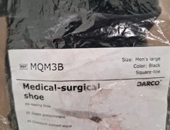 DARCO International Darco Med-Sur Post-Op Surgery Shoe Black Men’s Large