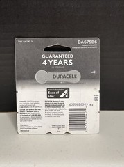 Duracell Hearing Aid Batteries Size 675 (Blue) 6 Pack Expires March 2024 Sealed