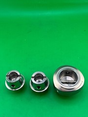 Prosthetic quick change release adapter w/ extra male pyramid insert. New