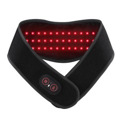 Rechargeable 36LED Red Light 660nm Therapy Heat Vibration Neck Massage 3000mAh
