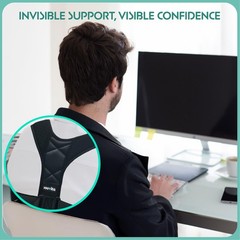 Posture Corrector for Women & Men – Fully Adjustable Back Brace Posture Corre…
