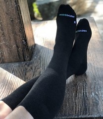 Plus Size Compression Knee High Socks – Wide Calf